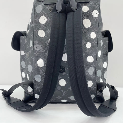 LOUIS VUITTON Christopher MM Backpack  Daypack black WS34723