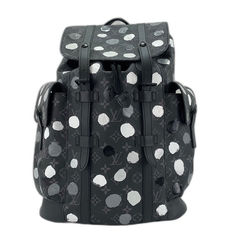 LOUIS VUITTON Christopher MM Backpack  Daypack black WS34723
