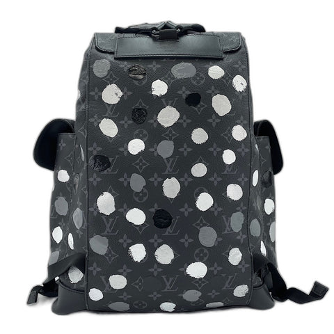 LOUIS VUITTON Christopher MM Backpack  Daypack black WS34723