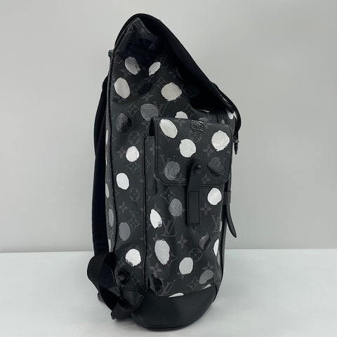 LOUIS VUITTON Christopher MM Backpack  Daypack black WS34723