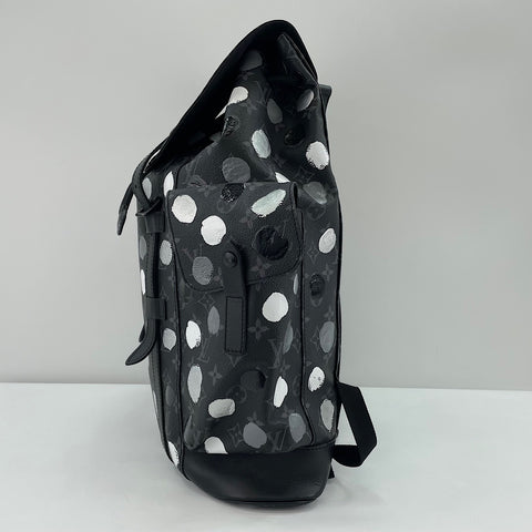 LOUIS VUITTON Christopher MM Backpack  Daypack black WS34723