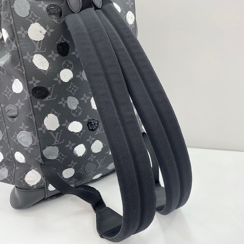 LOUIS VUITTON Christopher MM Backpack  Daypack black WS34723