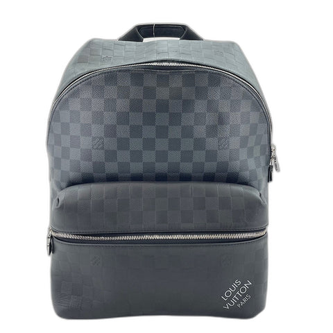 LOUIS VUITTON Damier Squared PM Backpack  Daypack black WS34725