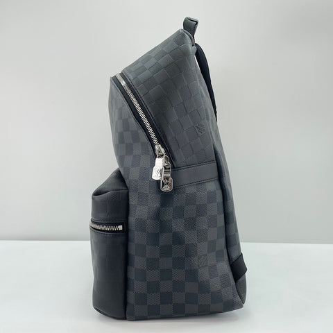 LOUIS VUITTON Damier Squared PM Backpack  Daypack black WS34725
