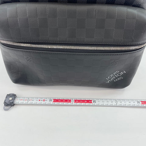 LOUIS VUITTON Damier Squared PM Backpack  Daypack black WS34725