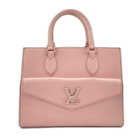 LOUIS VUITTON Lockme PM Handbag pink WS34726