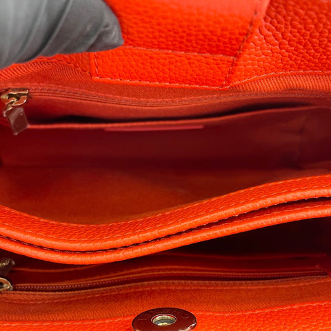 CHANEL Neo Executive Mini Handbag Orange WS34728