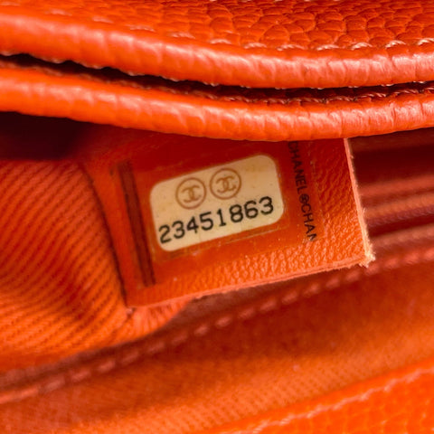 CHANEL Neo Executive Mini Handbag Orange WS34728