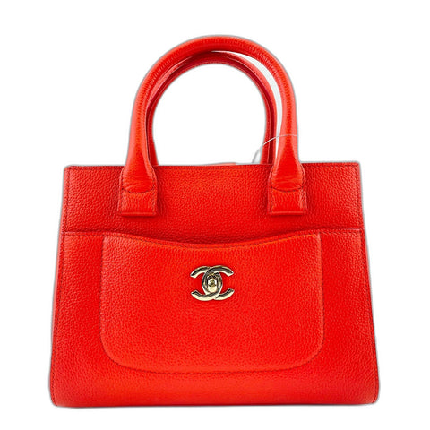 CHANEL Neo Executive Mini Handbag Orange WS34728