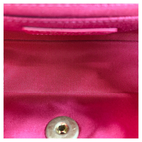 CHANEL Mini Matelasse Shoulder Bag pink WS34729