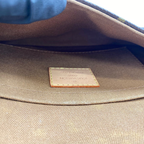 LOUIS VUITTON Pochette Marrell Shoulder Bag Brown WS34732