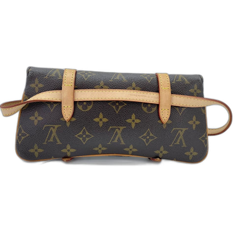 LOUIS VUITTON Pochette Marrell Shoulder Bag Brown WS34732