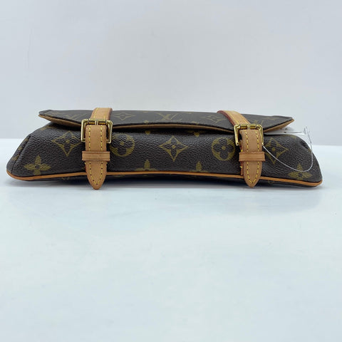 LOUIS VUITTON Pochette Marrell Shoulder Bag Brown WS34732