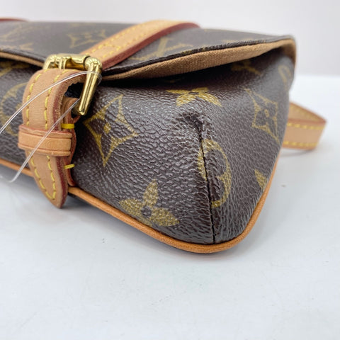 LOUIS VUITTON Pochette Marrell Shoulder Bag Brown WS34732