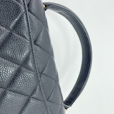 CHANEL Matelasse Medium Handbag black WS34733