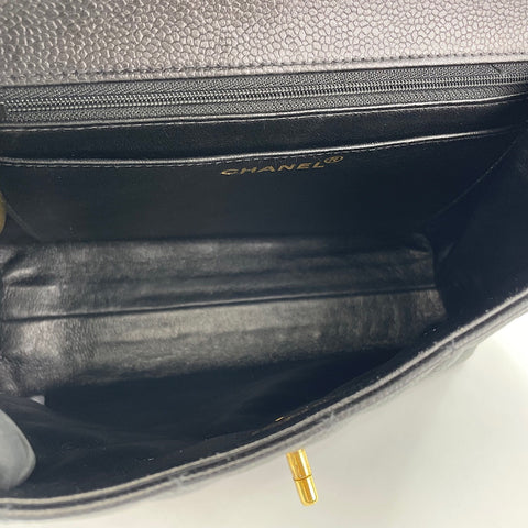 CHANEL Matelasse Medium Handbag black WS34733