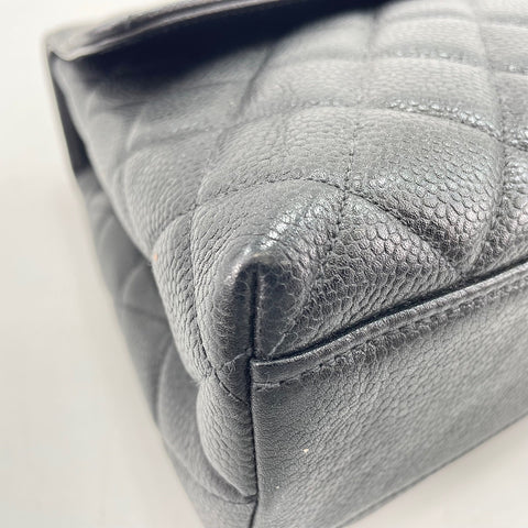CHANEL Matelasse Medium Handbag black WS34733