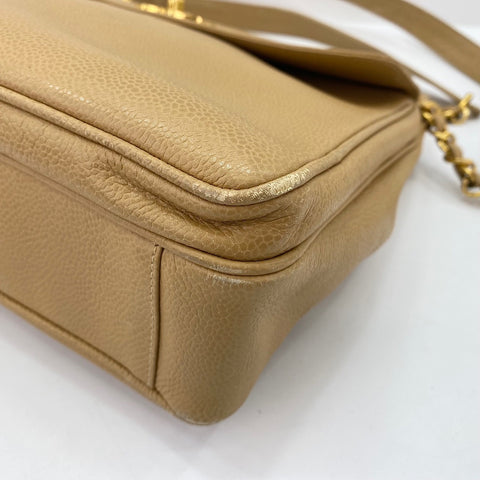 CHANEL Large Shoulder Bag wine-red WS34734