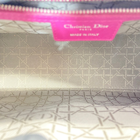 Christian Dior Lady Christian Dior 2WAY Handbag purple WS34735