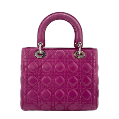 Christian Dior Lady Christian Dior 2WAY Handbag purple WS34735
