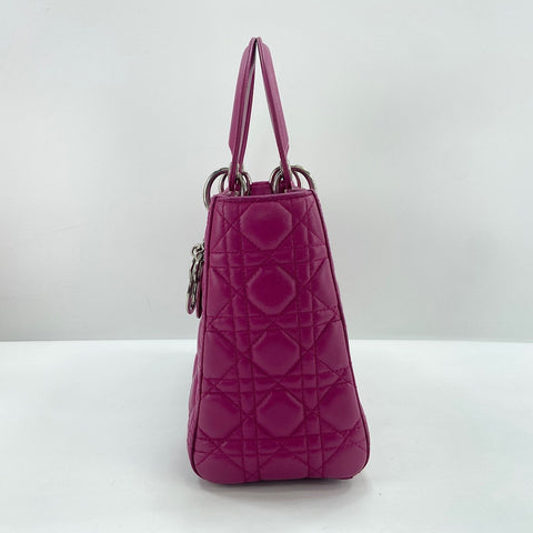 Christian Dior Lady Christian Dior 2WAY Handbag purple WS34735