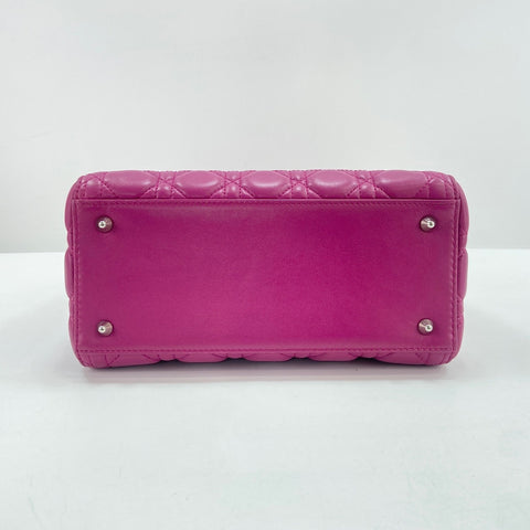 Christian Dior Lady Christian Dior 2WAY Handbag purple WS34735