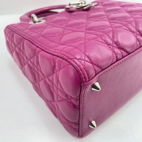 Christian Dior Lady Christian Dior 2WAY Handbag purple WS34735