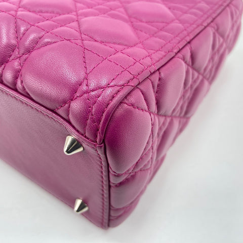 Christian Dior Lady Christian Dior 2WAY Handbag purple WS34735