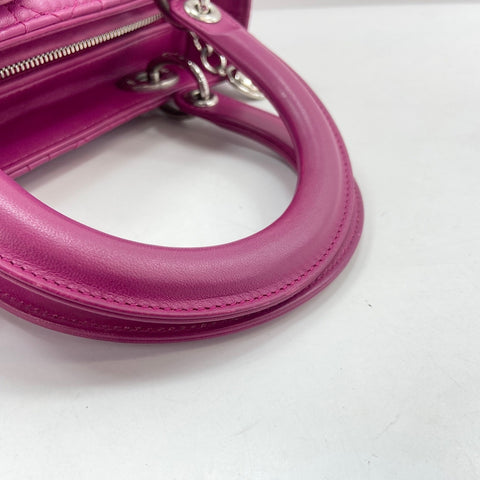 Christian Dior Lady Christian Dior 2WAY Handbag purple WS34735
