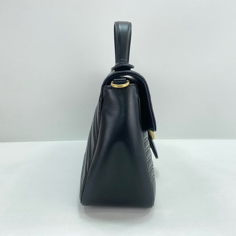 GUCCI GG Marmont 2WAY Shoulder Bag black WS34737