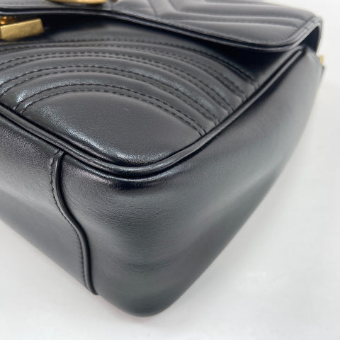GUCCI GG Marmont 2WAY Shoulder Bag black WS34737