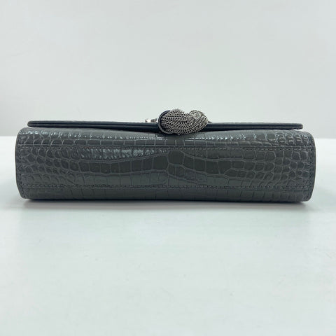 YVES SAINT LAURENT Kate Tassel Tassel Shoulder Bag gray WS34739