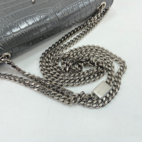 YVES SAINT LAURENT Kate Tassel Tassel Shoulder Bag gray WS34739