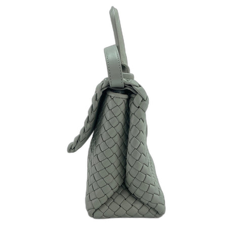 BOTTEGAVENETA Patty 2WAY Shoulder Bag gray WS34740