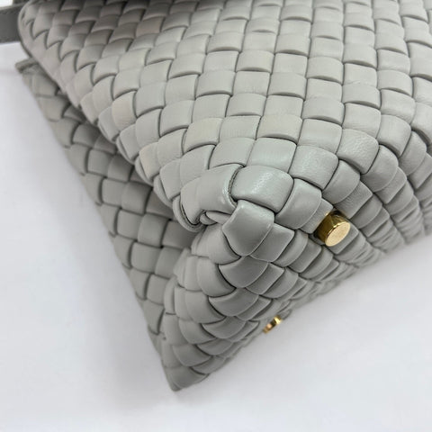 BOTTEGAVENETA Patty 2WAY Shoulder Bag gray WS34740