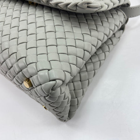 BOTTEGAVENETA Patty 2WAY Shoulder Bag gray WS34740
