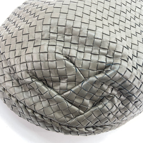 BOTTEGAVENETA INTRECCIATO Shoulder Bag gray WS34741