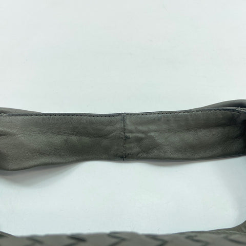 BOTTEGAVENETA INTRECCIATO Shoulder Bag gray WS34741