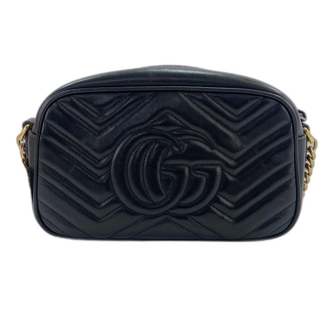 GUCCI GG Marmont Shoulder Bag black WS34743