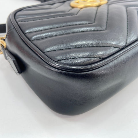 GUCCI GG Marmont Shoulder Bag black WS34743