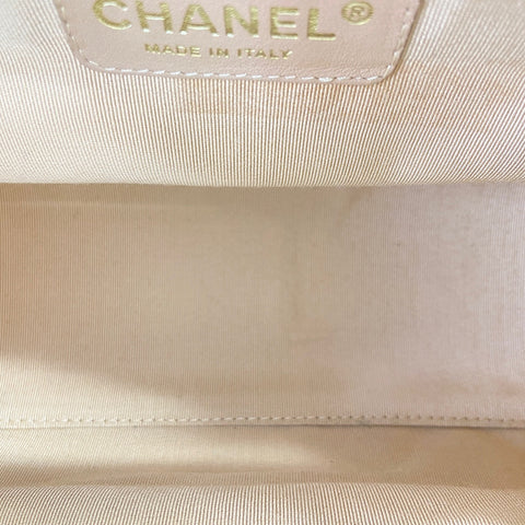 CHANEL Matelasse Mini Handbag beige WS34744