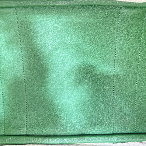 HERMES Garden party PM Handbag green WS34746