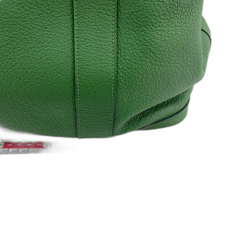 HERMES Garden party PM Handbag green WS34746
