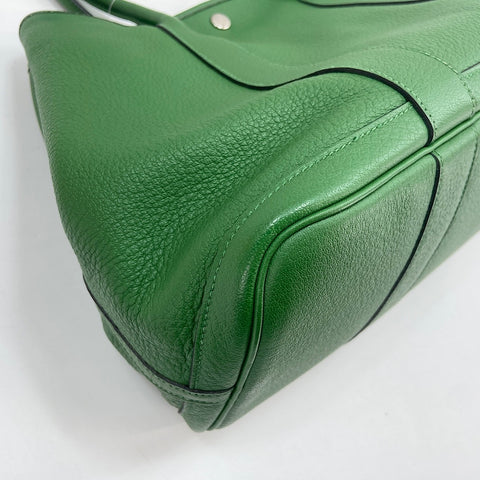 HERMES Garden party PM Handbag green WS34746