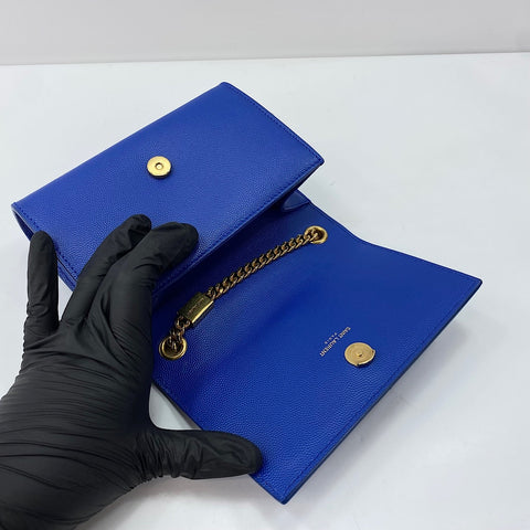 YVES SAINT LAURENT Kate Shoulder Bag blue WS34753