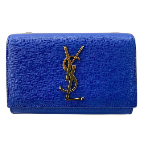 YVES SAINT LAURENT Kate Shoulder Bag blue WS34753