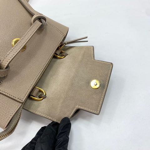 CELINE Belt Bag Nano 2WAY Handbag beige WS34758