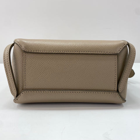 CELINE Belt Bag Nano 2WAY Handbag beige WS34758