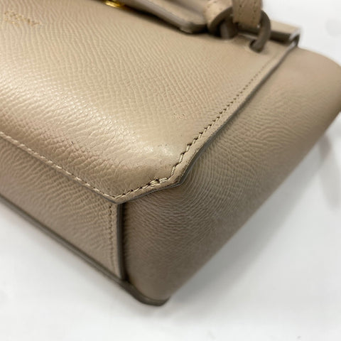 CELINE Belt Bag Nano 2WAY Handbag beige WS34758