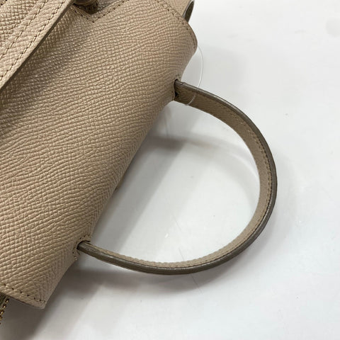 CELINE Belt Bag Nano 2WAY Handbag beige WS34758